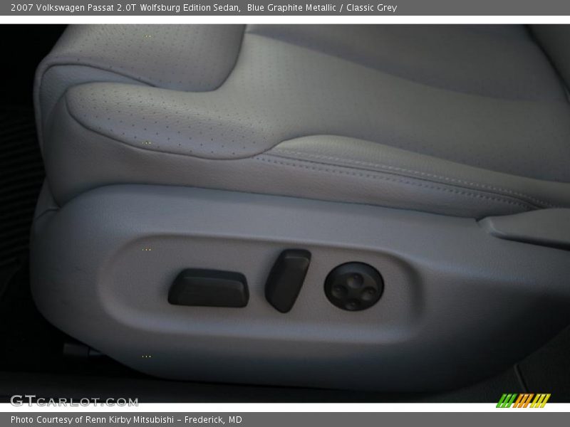 Blue Graphite Metallic / Classic Grey 2007 Volkswagen Passat 2.0T Wolfsburg Edition Sedan