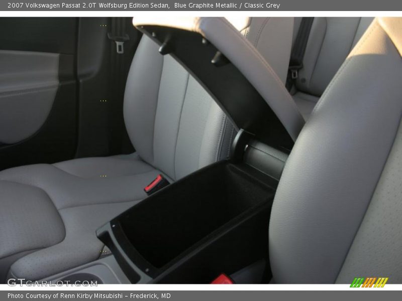 Blue Graphite Metallic / Classic Grey 2007 Volkswagen Passat 2.0T Wolfsburg Edition Sedan