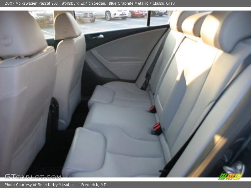 Blue Graphite Metallic / Classic Grey 2007 Volkswagen Passat 2.0T Wolfsburg Edition Sedan