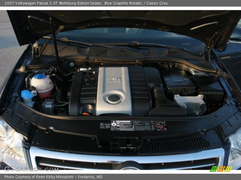 Blue Graphite Metallic / Classic Grey 2007 Volkswagen Passat 2.0T Wolfsburg Edition Sedan