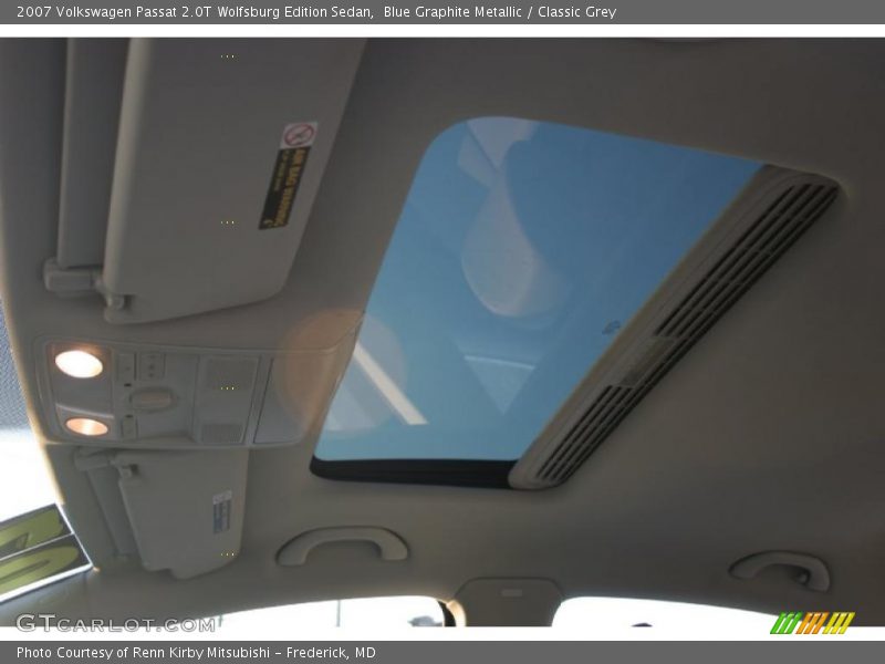 Blue Graphite Metallic / Classic Grey 2007 Volkswagen Passat 2.0T Wolfsburg Edition Sedan