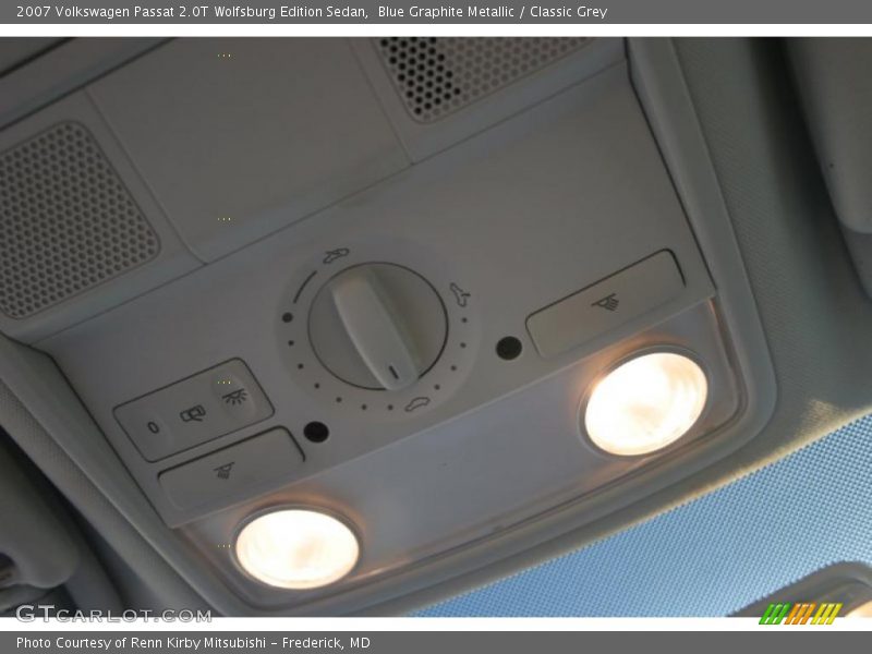 Blue Graphite Metallic / Classic Grey 2007 Volkswagen Passat 2.0T Wolfsburg Edition Sedan