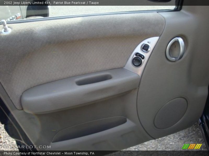 Patriot Blue Pearlcoat / Taupe 2002 Jeep Liberty Limited 4x4
