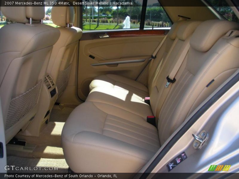 Desert Silver Metallic / Macadamia 2007 Mercedes-Benz ML 350 4Matic