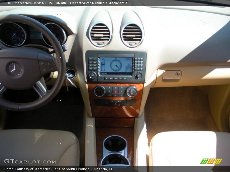 Desert Silver Metallic / Macadamia 2007 Mercedes-Benz ML 350 4Matic