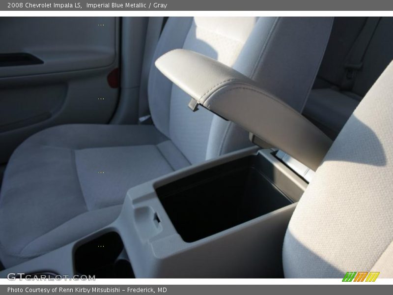 Imperial Blue Metallic / Gray 2008 Chevrolet Impala LS