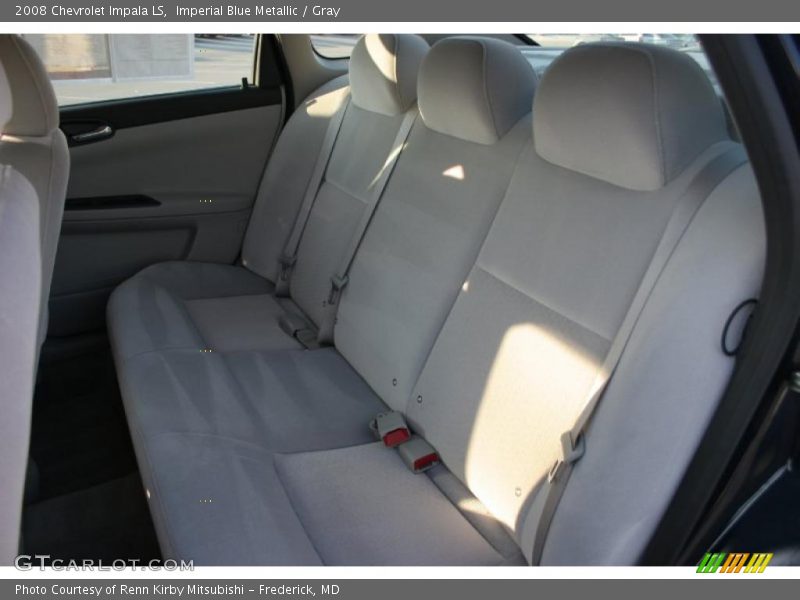 Imperial Blue Metallic / Gray 2008 Chevrolet Impala LS