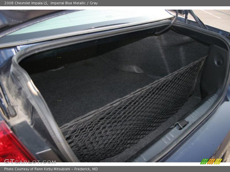 Imperial Blue Metallic / Gray 2008 Chevrolet Impala LS