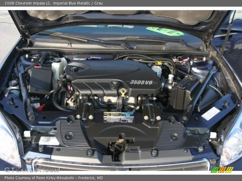 Imperial Blue Metallic / Gray 2008 Chevrolet Impala LS
