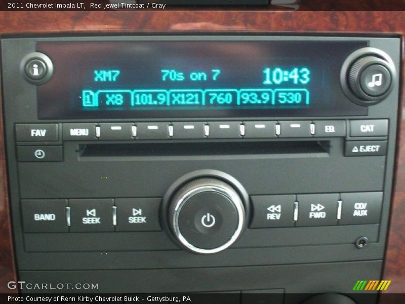 Controls of 2011 Impala LT