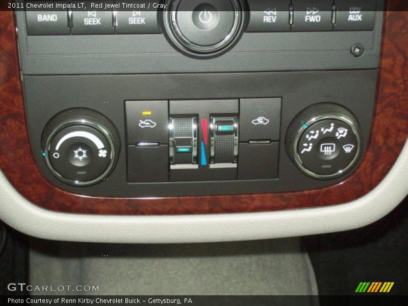 Controls of 2011 Impala LT