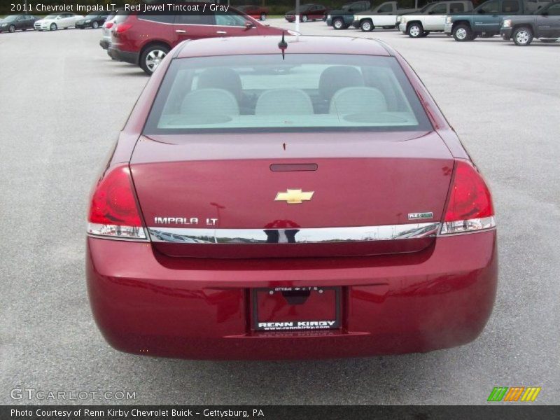 Red Jewel Tintcoat / Gray 2011 Chevrolet Impala LT