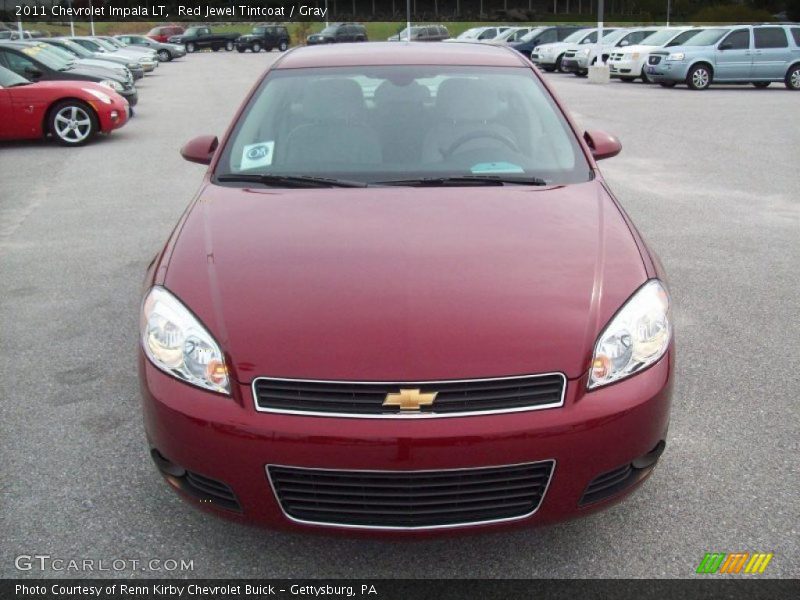 Red Jewel Tintcoat / Gray 2011 Chevrolet Impala LT