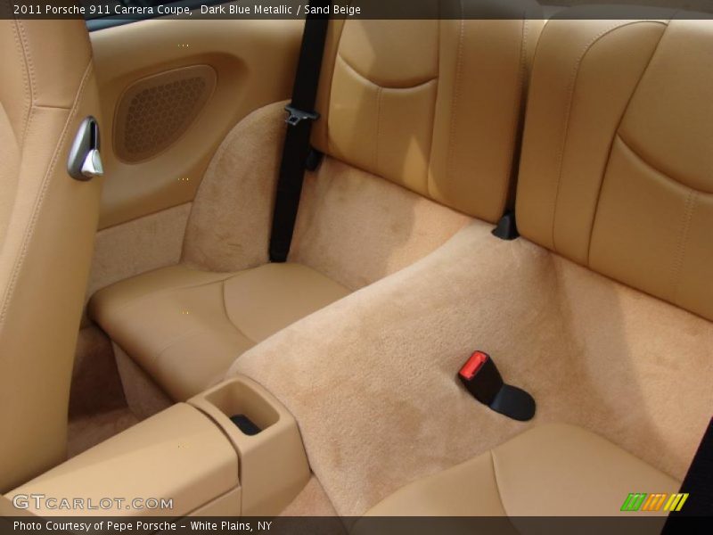  2011 911 Carrera Coupe Sand Beige Interior