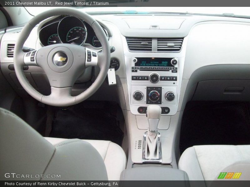 Dashboard of 2011 Malibu LT