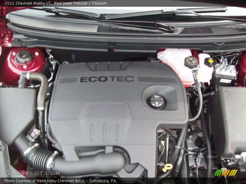  2011 Malibu LT Engine - 2.4 Liter DOHC 16-Valve VVT ECOTEC 4 Cylinder