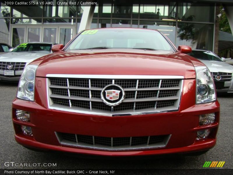 Crystal Red / Cashmere 2009 Cadillac STS 4 V6 AWD