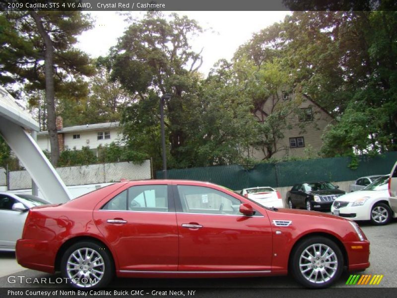Crystal Red / Cashmere 2009 Cadillac STS 4 V6 AWD