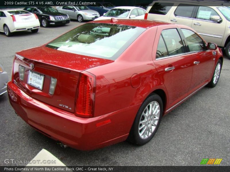 Crystal Red / Cashmere 2009 Cadillac STS 4 V6 AWD