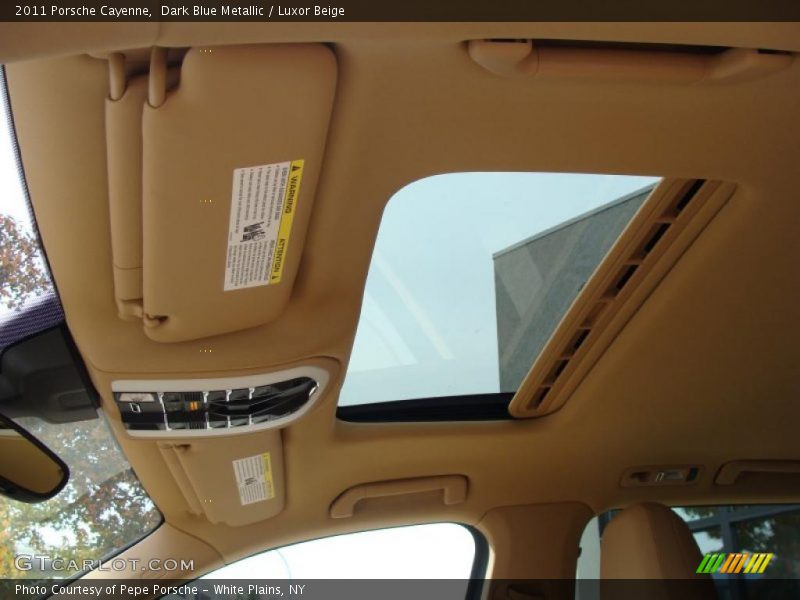Sunroof of 2011 Cayenne 
