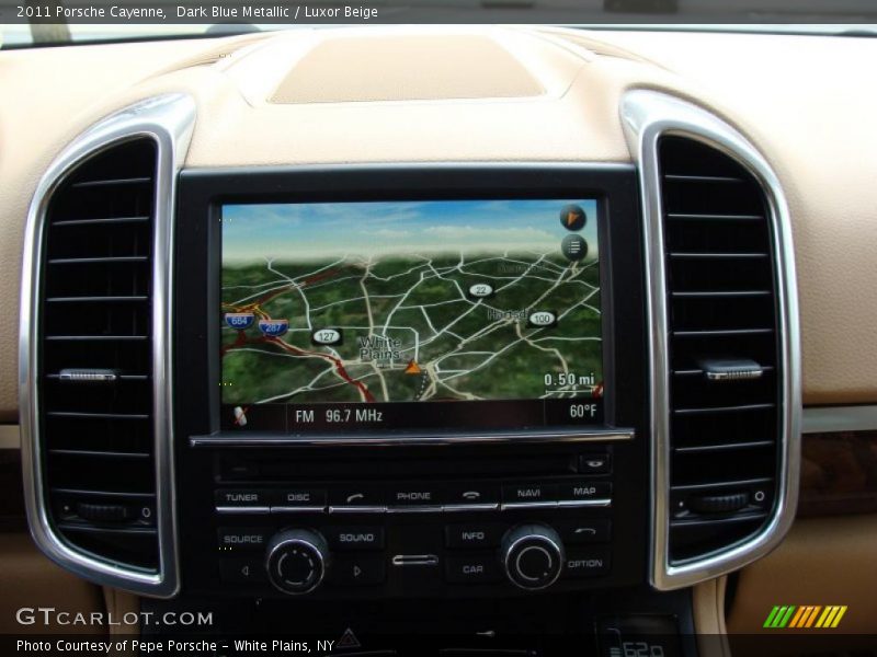 Navigation of 2011 Cayenne 
