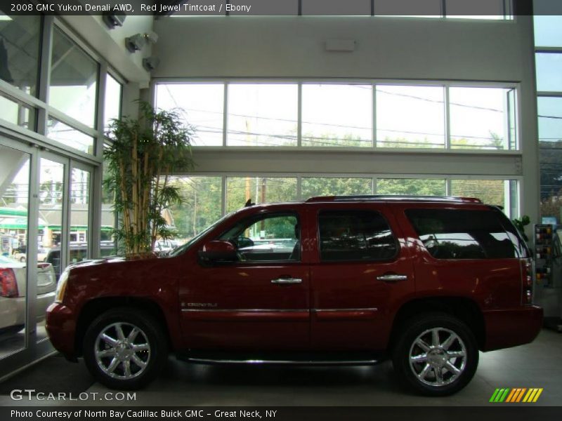 Red Jewel Tintcoat / Ebony 2008 GMC Yukon Denali AWD