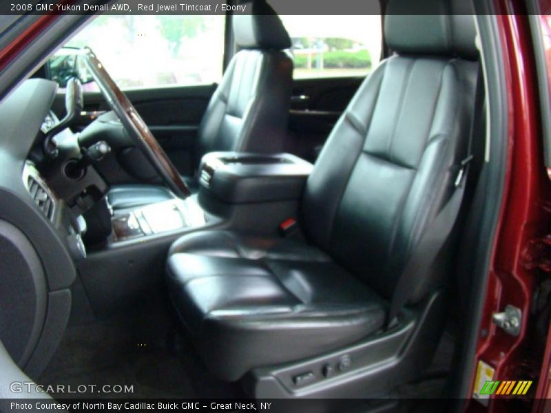 Red Jewel Tintcoat / Ebony 2008 GMC Yukon Denali AWD