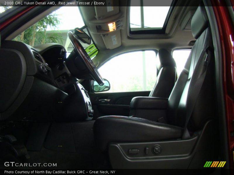 Red Jewel Tintcoat / Ebony 2008 GMC Yukon Denali AWD