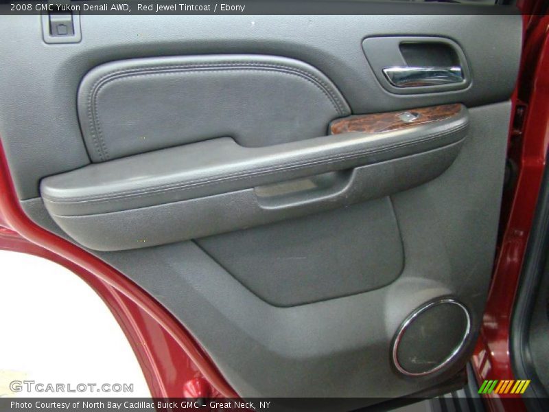 Red Jewel Tintcoat / Ebony 2008 GMC Yukon Denali AWD