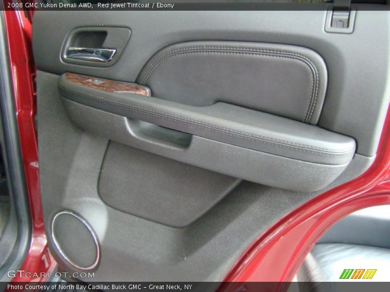 Red Jewel Tintcoat / Ebony 2008 GMC Yukon Denali AWD