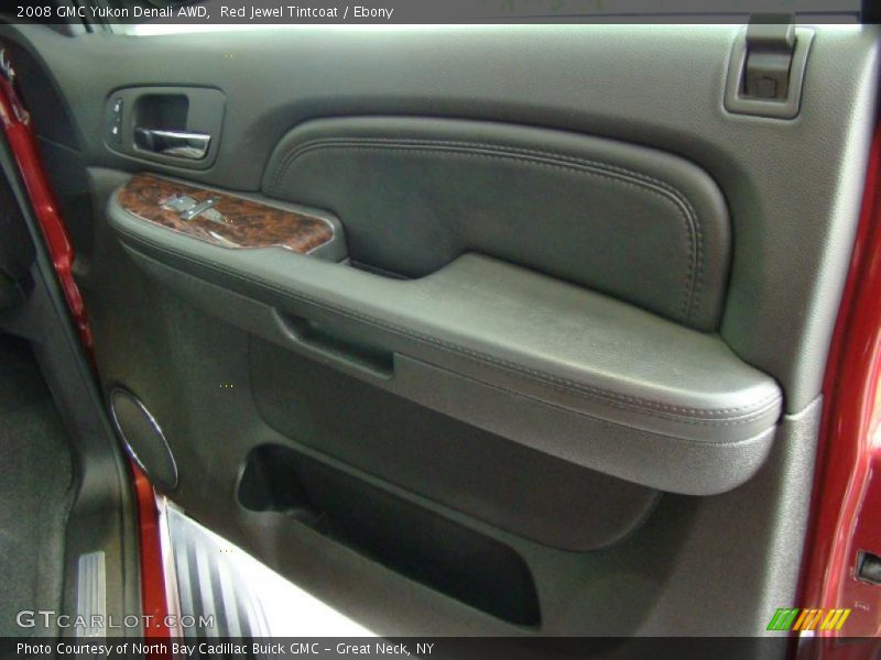 Red Jewel Tintcoat / Ebony 2008 GMC Yukon Denali AWD