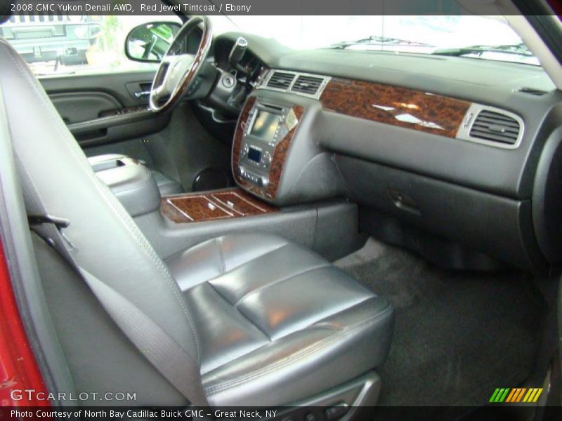 Red Jewel Tintcoat / Ebony 2008 GMC Yukon Denali AWD