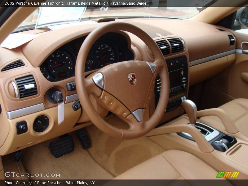 Jarama Beige Metallic / Havanna/Sand Beige 2009 Porsche Cayenne Tiptronic