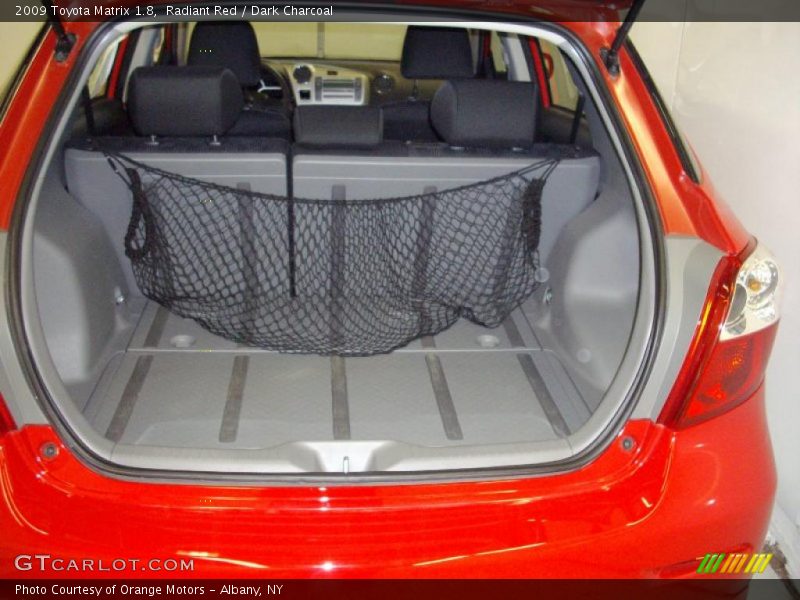 Radiant Red / Dark Charcoal 2009 Toyota Matrix 1.8