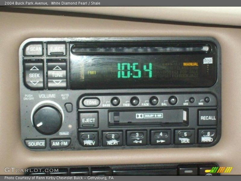 Controls of 2004 Park Avenue 