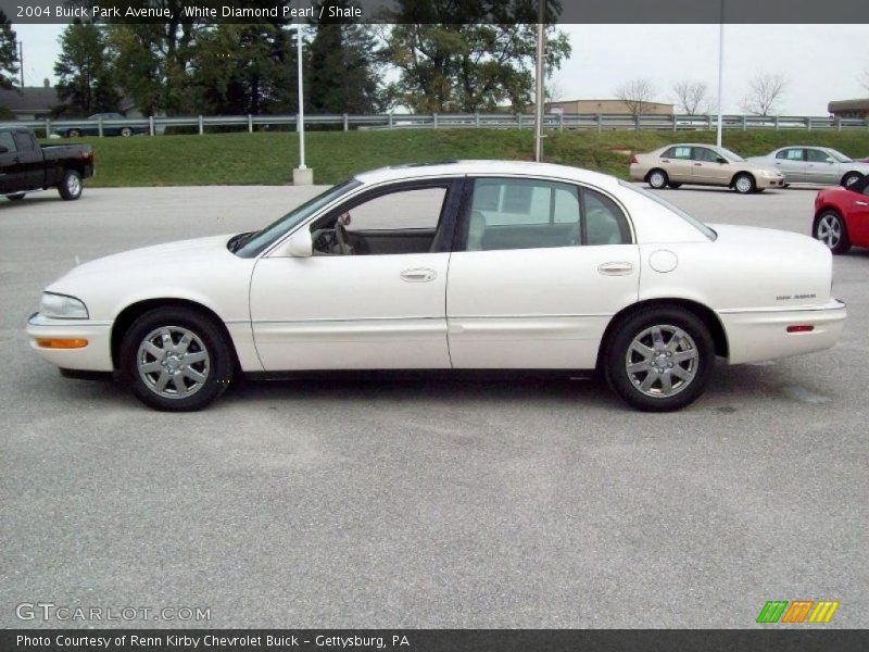 White Diamond Pearl / Shale 2004 Buick Park Avenue