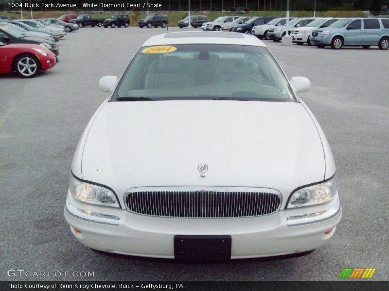 White Diamond Pearl / Shale 2004 Buick Park Avenue