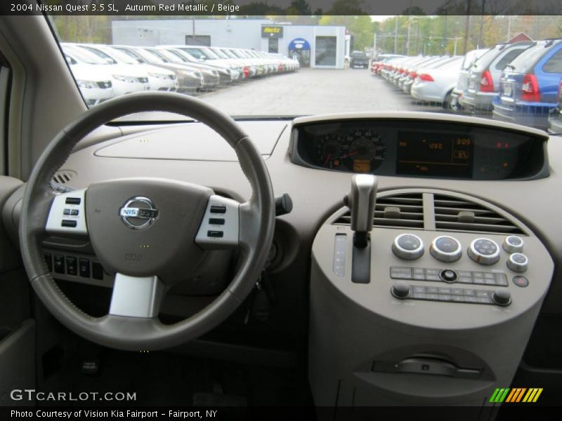 Autumn Red Metallic / Beige 2004 Nissan Quest 3.5 SL