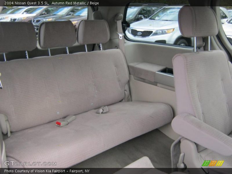 Autumn Red Metallic / Beige 2004 Nissan Quest 3.5 SL