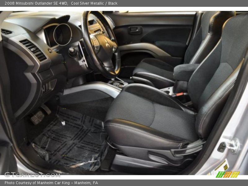  2008 Outlander SE 4WD Black Interior