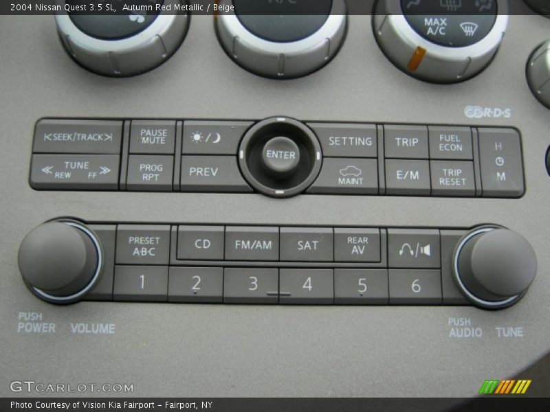 Autumn Red Metallic / Beige 2004 Nissan Quest 3.5 SL