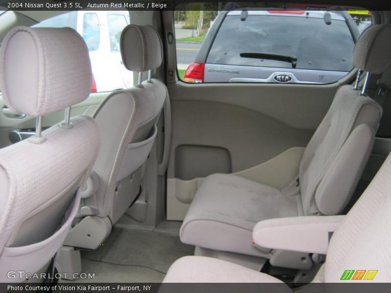 Autumn Red Metallic / Beige 2004 Nissan Quest 3.5 SL
