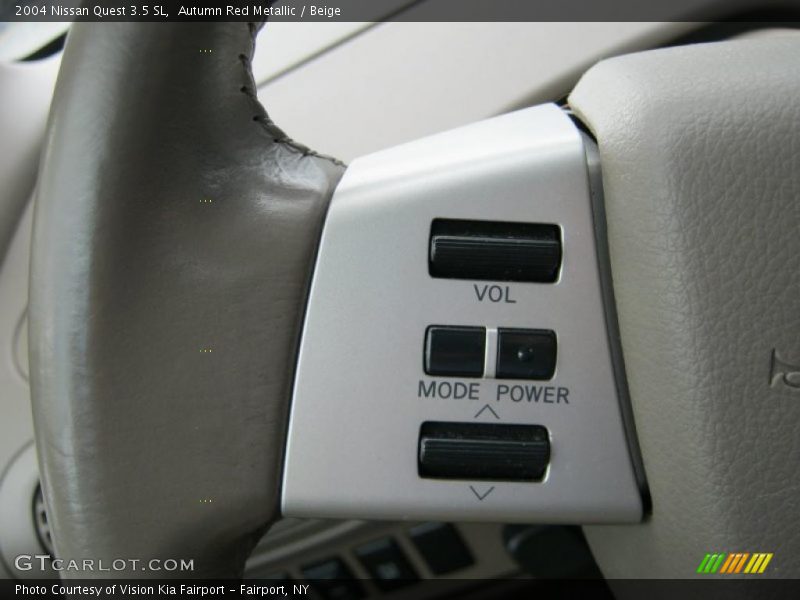 Autumn Red Metallic / Beige 2004 Nissan Quest 3.5 SL