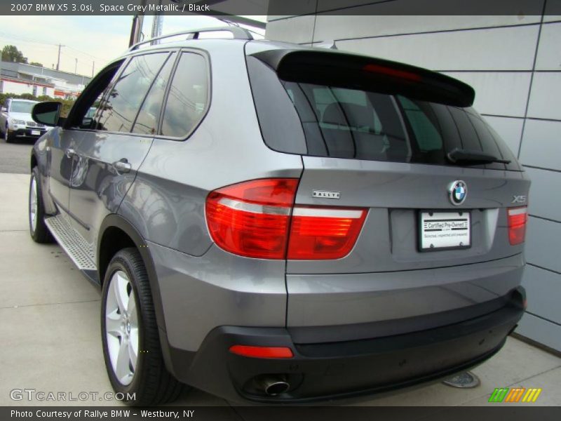 Space Grey Metallic / Black 2007 BMW X5 3.0si