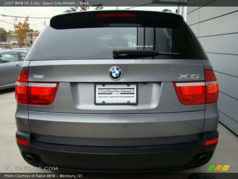 Space Grey Metallic / Black 2007 BMW X5 3.0si