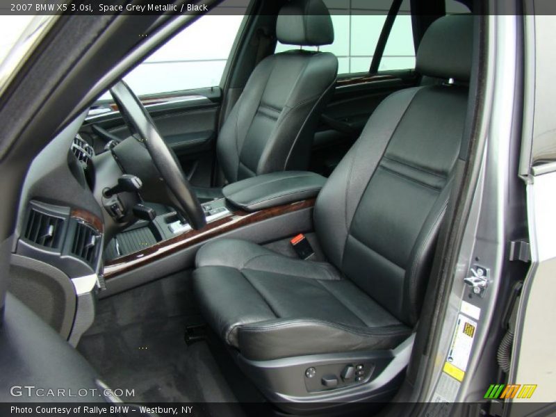 Space Grey Metallic / Black 2007 BMW X5 3.0si