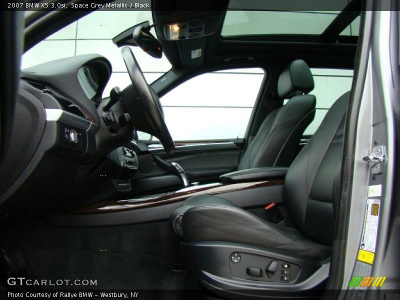 Space Grey Metallic / Black 2007 BMW X5 3.0si