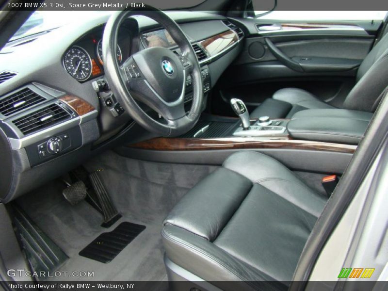 Space Grey Metallic / Black 2007 BMW X5 3.0si