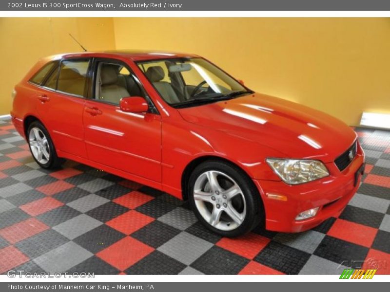Absolutely Red / Ivory 2002 Lexus IS 300 SportCross Wagon