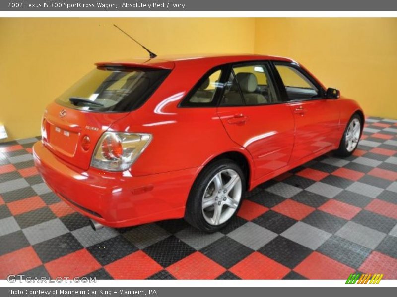 Absolutely Red / Ivory 2002 Lexus IS 300 SportCross Wagon